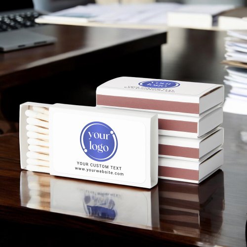 Simple Logo Business Promotional Matchboxes