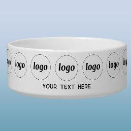 Simple Logo Business Promotional Pet Bowl