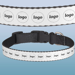 Simple Logo Business Promotional Pet Collar