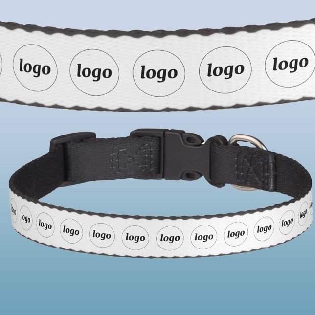 Simple Logo Business Promotional Pet Collar (Logo pattern business promotional pet collar)