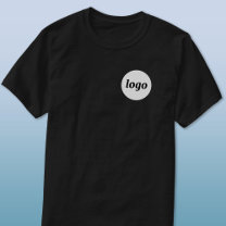 Simple Logo Crest Promotional Business T-Shirt