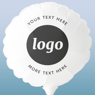Simple Logo Custom Text Business Balloon