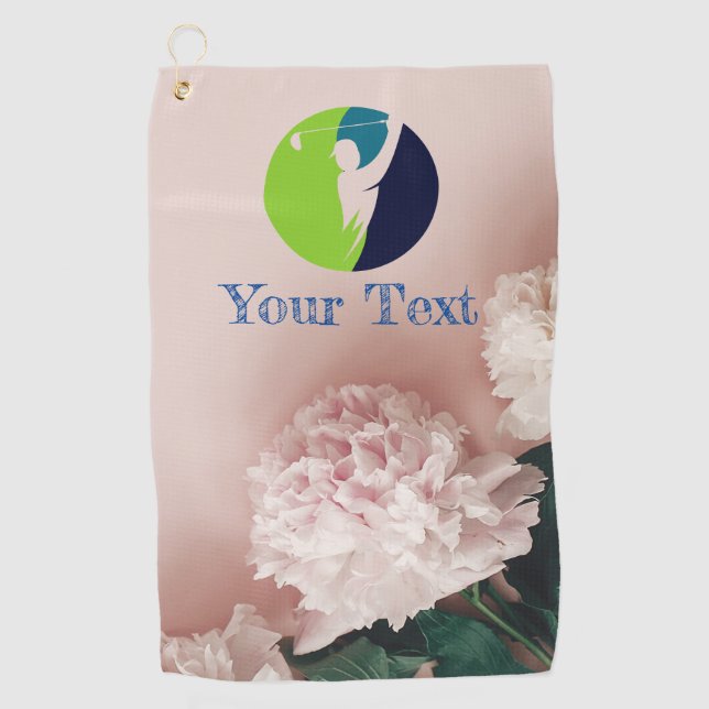 Simple logo golf towels (Front)