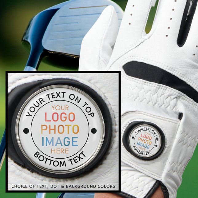 Simple Logo or Photo Personalized Custom Golf Glove (Creator Uploaded)