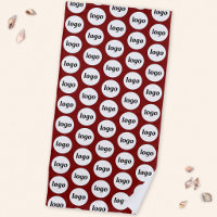 Simple Logo Pattern Business Promotional Burgundy