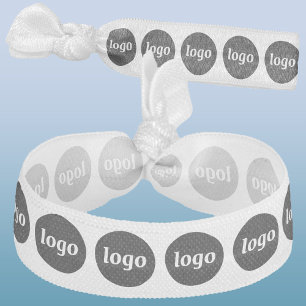 Simple Logo Pattern Business Promotional Elastic Hair Tie