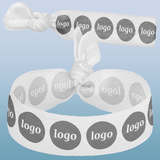 Simple Logo Pattern Business Promotional Elastic Hair Tie (Simple logo pattern business branding promotional elastic hair tie)