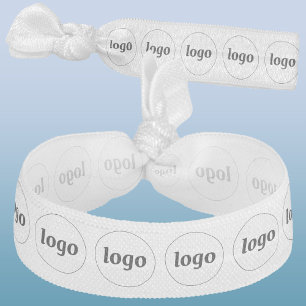 Simple Logo Pattern Business Promotional Elastic Hair Tie