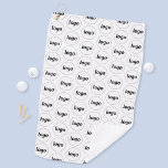 Simple Logo Pattern Business Promotional Golf Towel<br><div class="desc">Add your own logo to this simple tiling pattern for a promotional product for your business.  Use them yourself,  or give them to staff,  employees,  clients and customers to foster brand loyalty. Great for corporate sponsorship.</div>