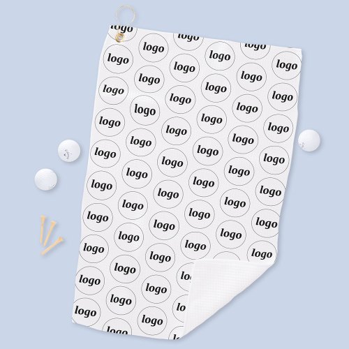 Simple Logo Pattern Business Promotional Golf Towel