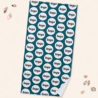 Simple Logo Pattern Business Promotional Teal