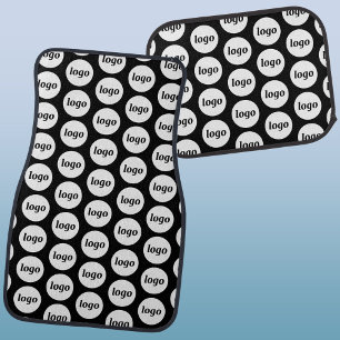 Simple Logo Pattern Promotional Branding Business Car Floor Mat