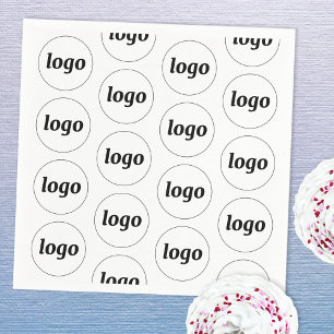 Simple Logo Pattern Promotional Business Napkins