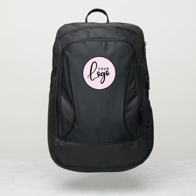 Simple Logo Port Authority® Backpack (Front)