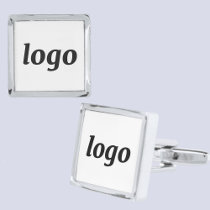 Simple Logo Professional Business Promotional Cufflinks