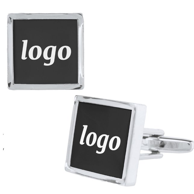 Simple Logo Professional Business Promotional Cufflinks (Simple logo business promotional cufflinks)