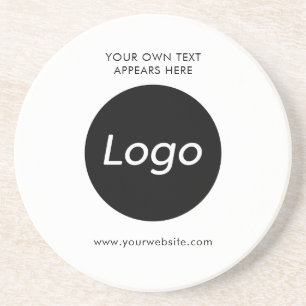 Simple Logo Professional Company Coaster