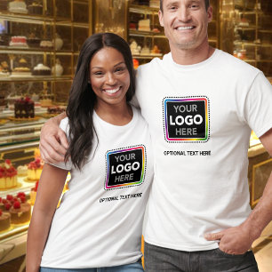 Simple Logo T-Shirt with Optional Text / Slogan