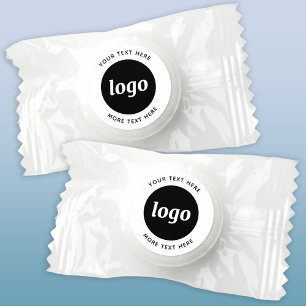 Simple Logo Text Business Promotional Branding Life Saver® Mints
