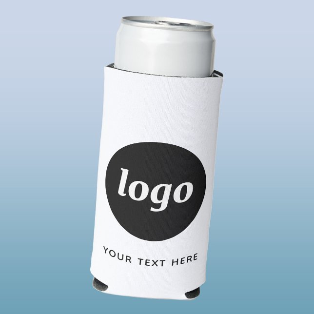 Simple Logo Text Business Promotional Branding Seltzer Can Cooler (Simple logo with custom text business branding promotional seltzer can cooler 
)