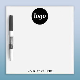 Simple Logo Text Business Promotional Dry Erase Board