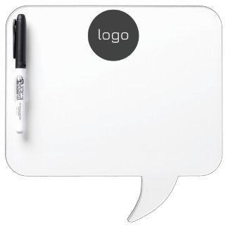Simple Logo Text Business Promotional Dry Erase  Board