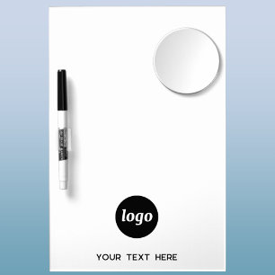 Simple Logo Text Business Promotional Dry Erase Board With Mirror