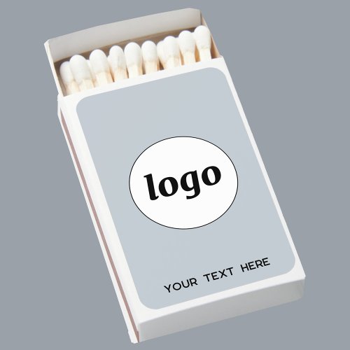 Simple Logo Text Business Promotional Matchboxes