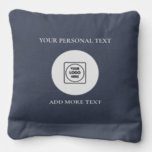Simple Logo Text Promotional Branding Cornhole Bags