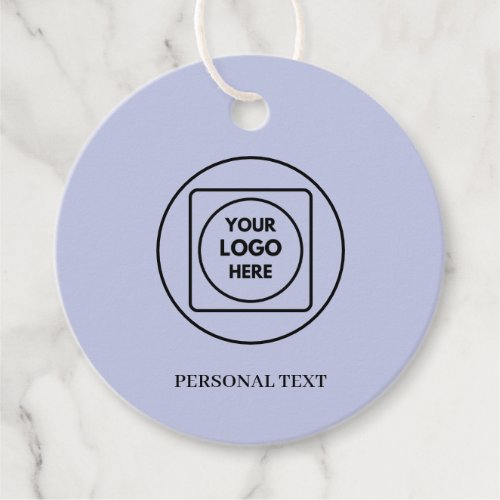 Simple Logo Text QR Code Business Label price tags