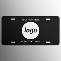 Simple Logo With Text Business Black