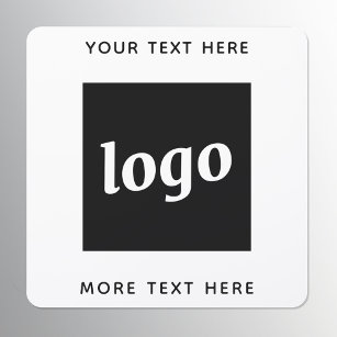 Simple Logo With Text Business Car Magnet