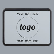 Simple Logo With Text Business Hitch Cover