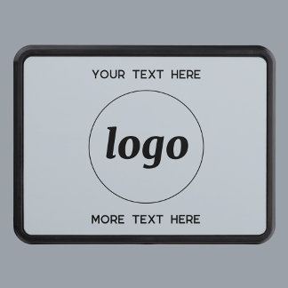 Simple Logo With Text Business Hitch Cover