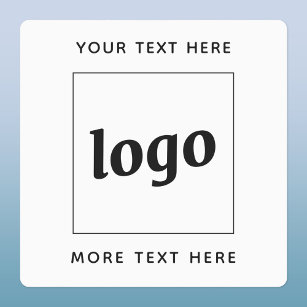 Simple Logo With Text Business Labels