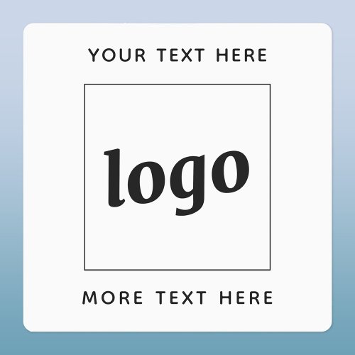 Simple Logo With Text Business Labels