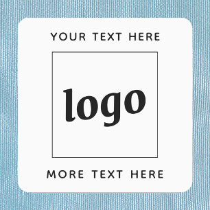 Simple Logo With Text Business Labels