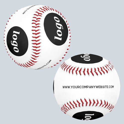 Simple Logo with Text Business Promotional Baseball