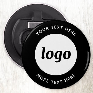 Simple Logo With Text Business Promotional Bottle Opener