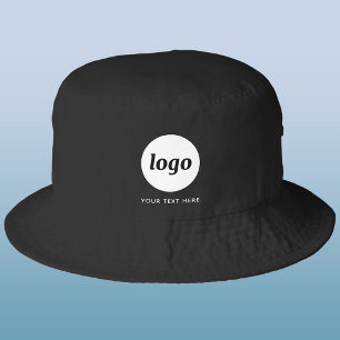 Simple Logo With Text Business Promotional Bucket Hat
