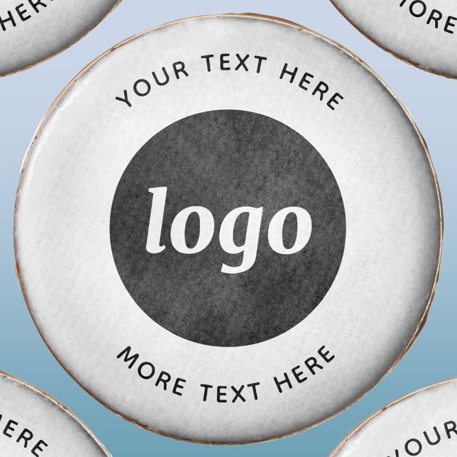 Simple Logo With Text Business Promotional Chocolate Covered Oreo (Logo and custom text promotional business chocolate covered Oreo cookies)