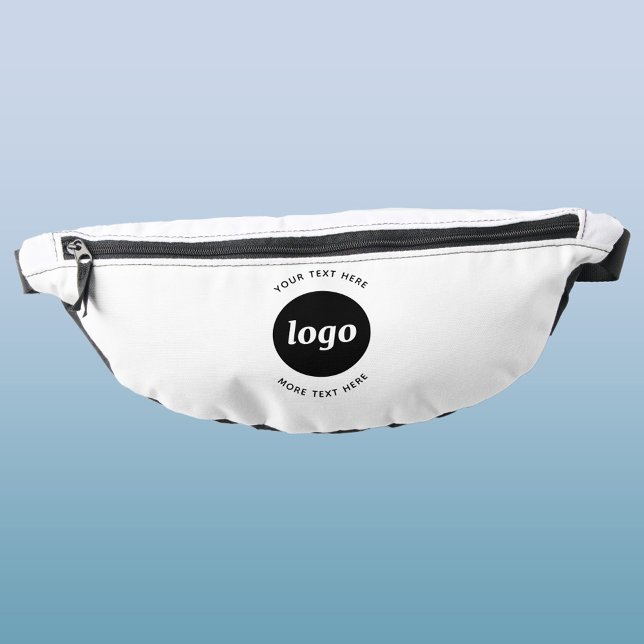 Simple Logo With Text Business Promotional Fanny Pack (Custom logo with text business promotional fanny pack)