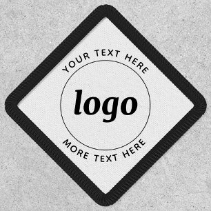 Simple Logo With Text Business Promotional Patch
