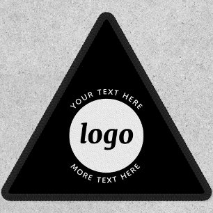 Simple Logo With Text Business Promotional Patch