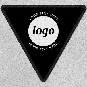 Simple Logo With Text Business Promotional Patch