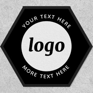 Simple Logo With Text Business Promotional Patch