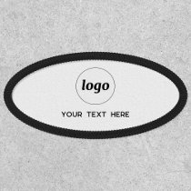 Simple Logo With Text Business Promotional Patch