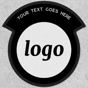 Simple Logo With Text Business Promotional Patch