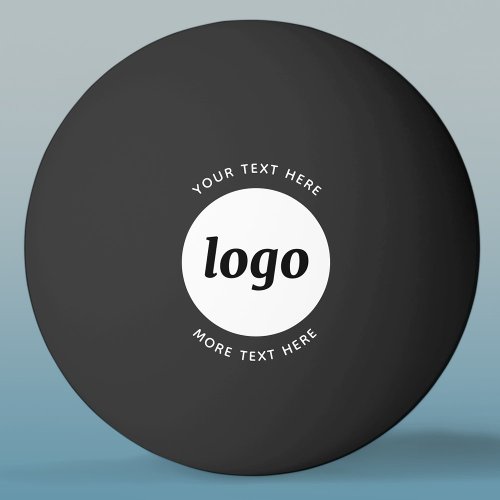 Simple Logo With Text Business Promotional Ping Pong Ball