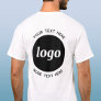 Simple Logo With Text Business Promotional T-Shirt